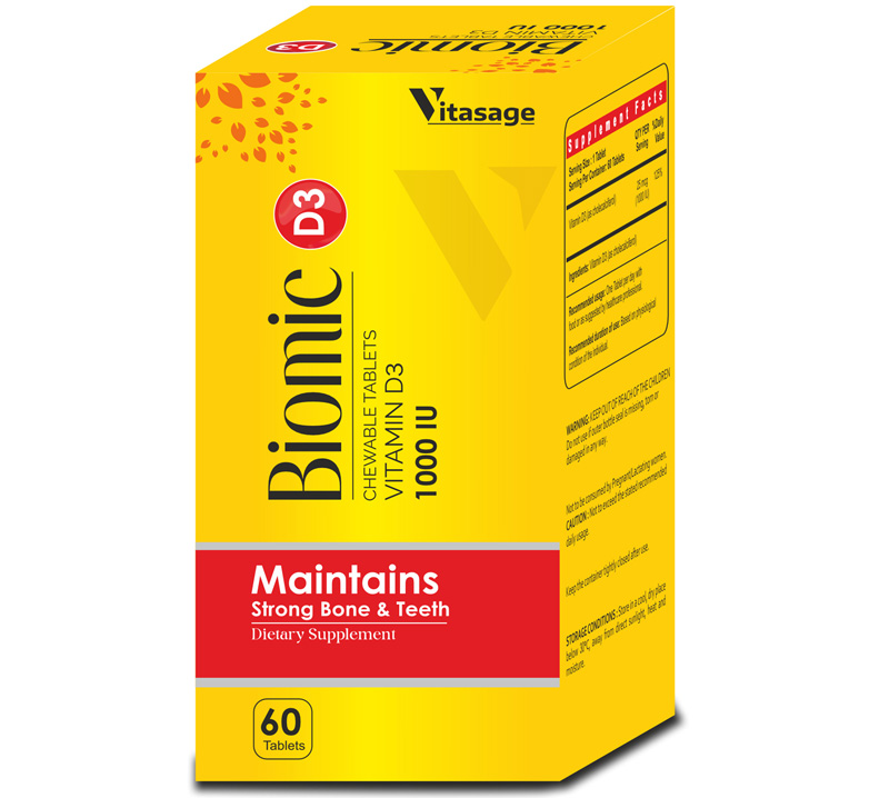 Biomic - Vitamin D3 (Chewable Tablets)
